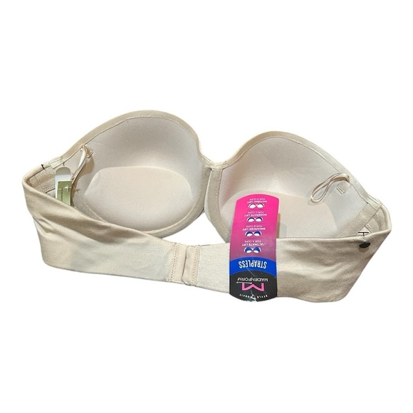 Maidenform Comfort Devotion Custom Lift Strapless Bra 36B, Nude, Style: 9417 - Picture 5 of 6
